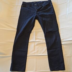 AG Adriano Goldschmied Dark Blue Straight Jeans